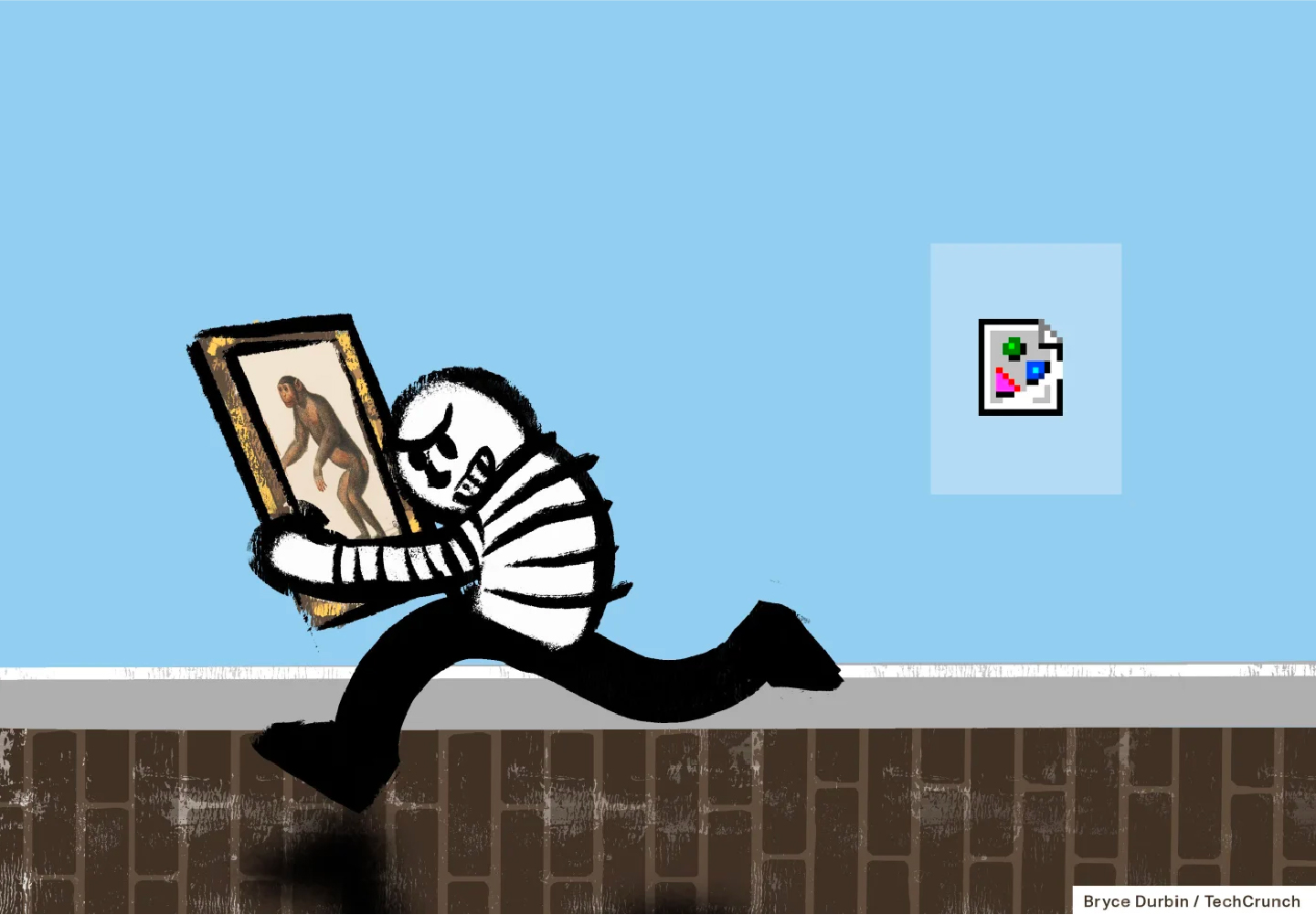 Bryce-Durbin-TechCrunch-crypto-finance-artwork-plagiarism-theft-heist