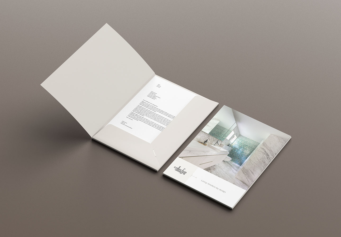 Brand Consultancy in Design Industry. Brochure Design for Collective Designs
