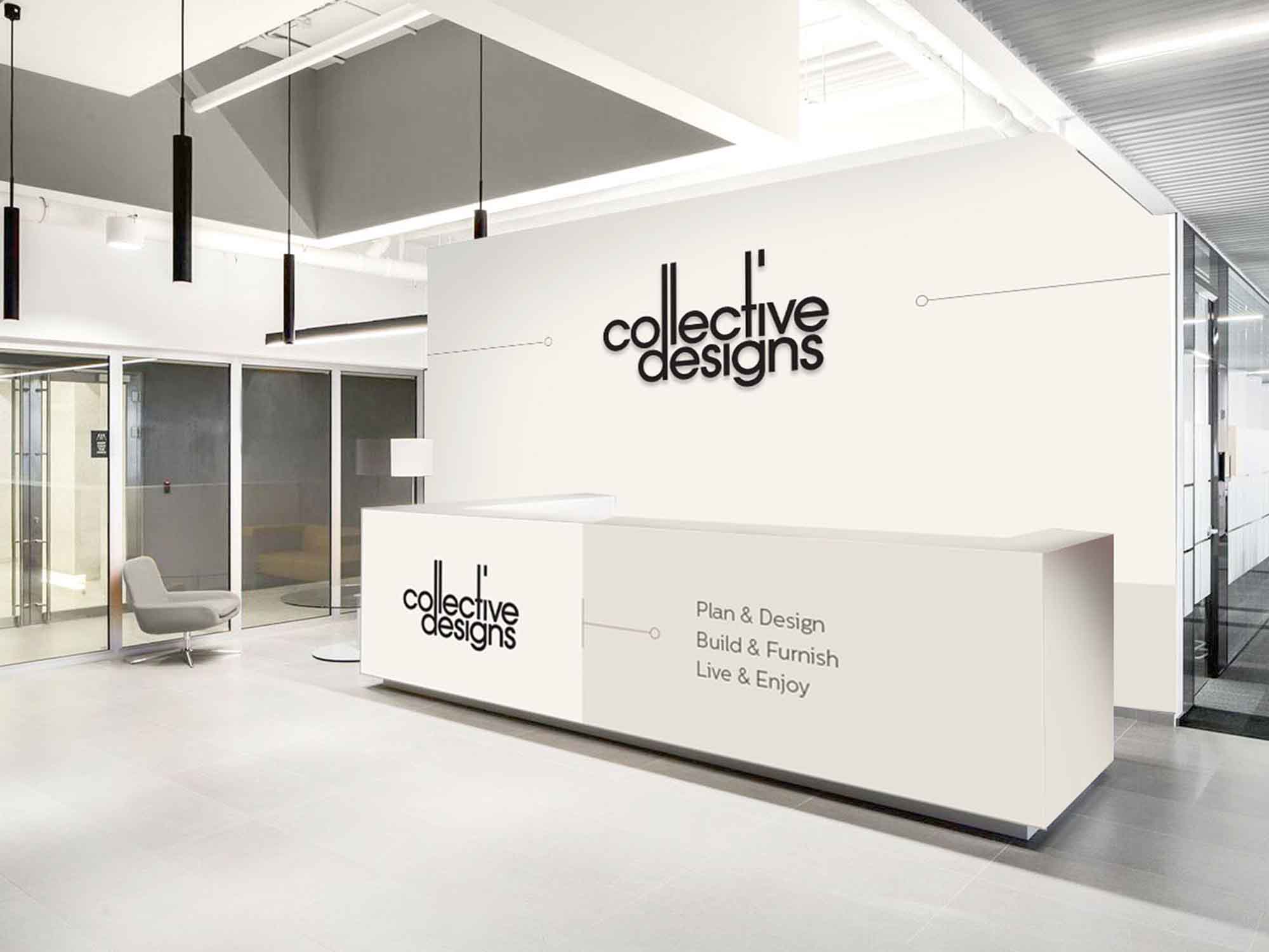 Brand Consultancy in Design Industry. Reception Design for Collective Designs