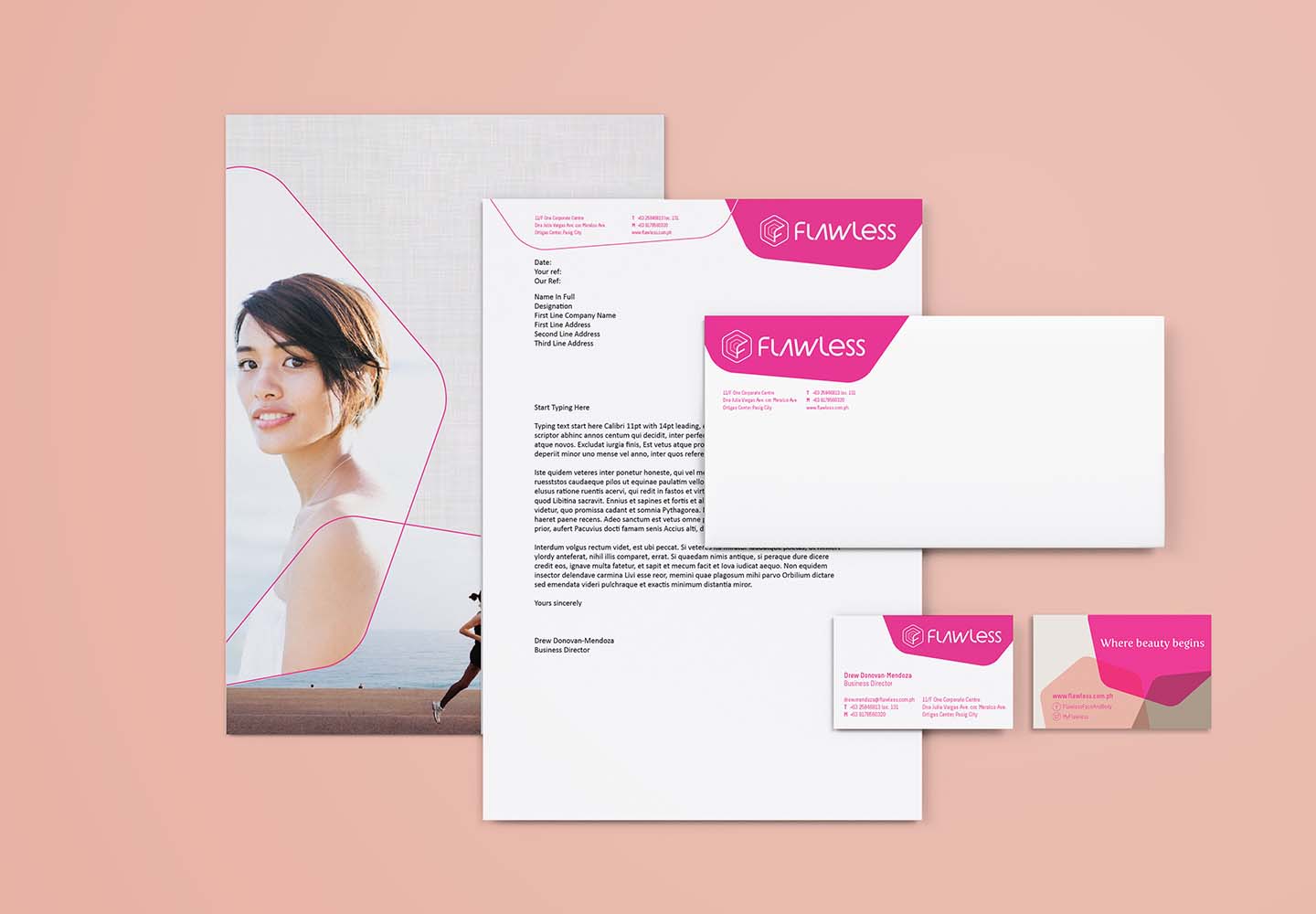 Brand Consultancy in Lifestyle Industry. Corporate Identity for Flawless.