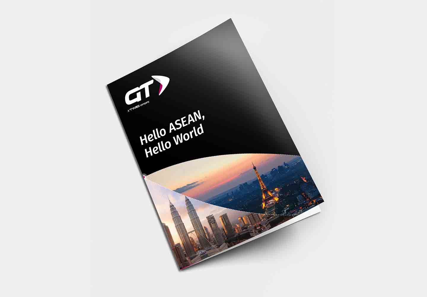 Brand Consultancy in Technology Industry. Brochure for Global Transit.