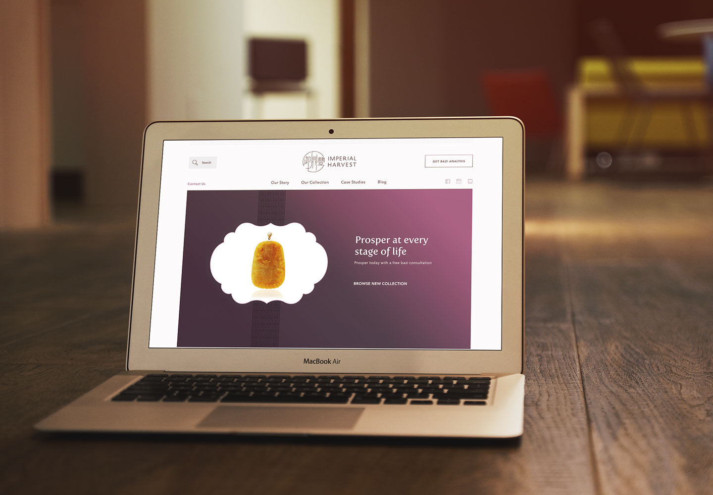 Brand consultancy in Lifestyle Industry. Website design for Imperial Harvest.