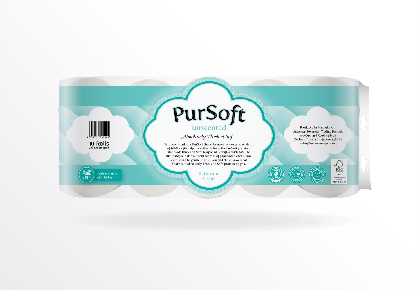 Brand Consultancy in FMCG Industry. Packaging design for Pursoft.