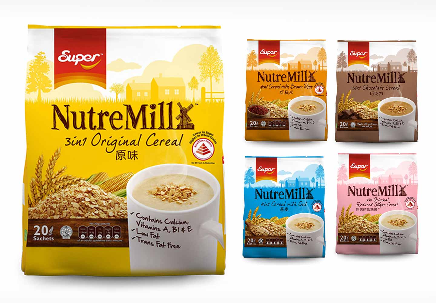 Brand Consultancy in FMCG Industry. Packaging design for Super.