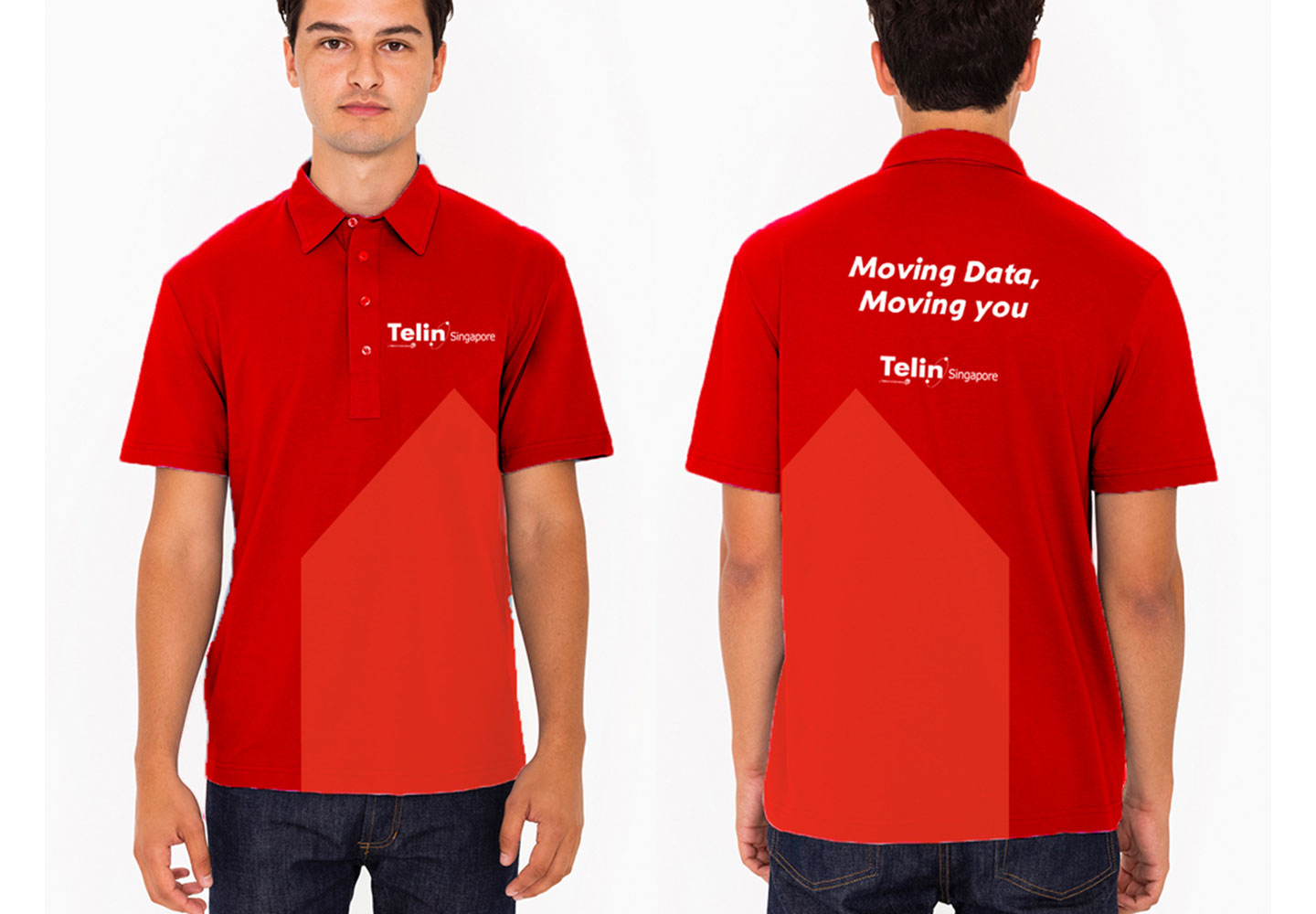 Brand Consultancy in Technology Industry. Uniform design for Telin.
