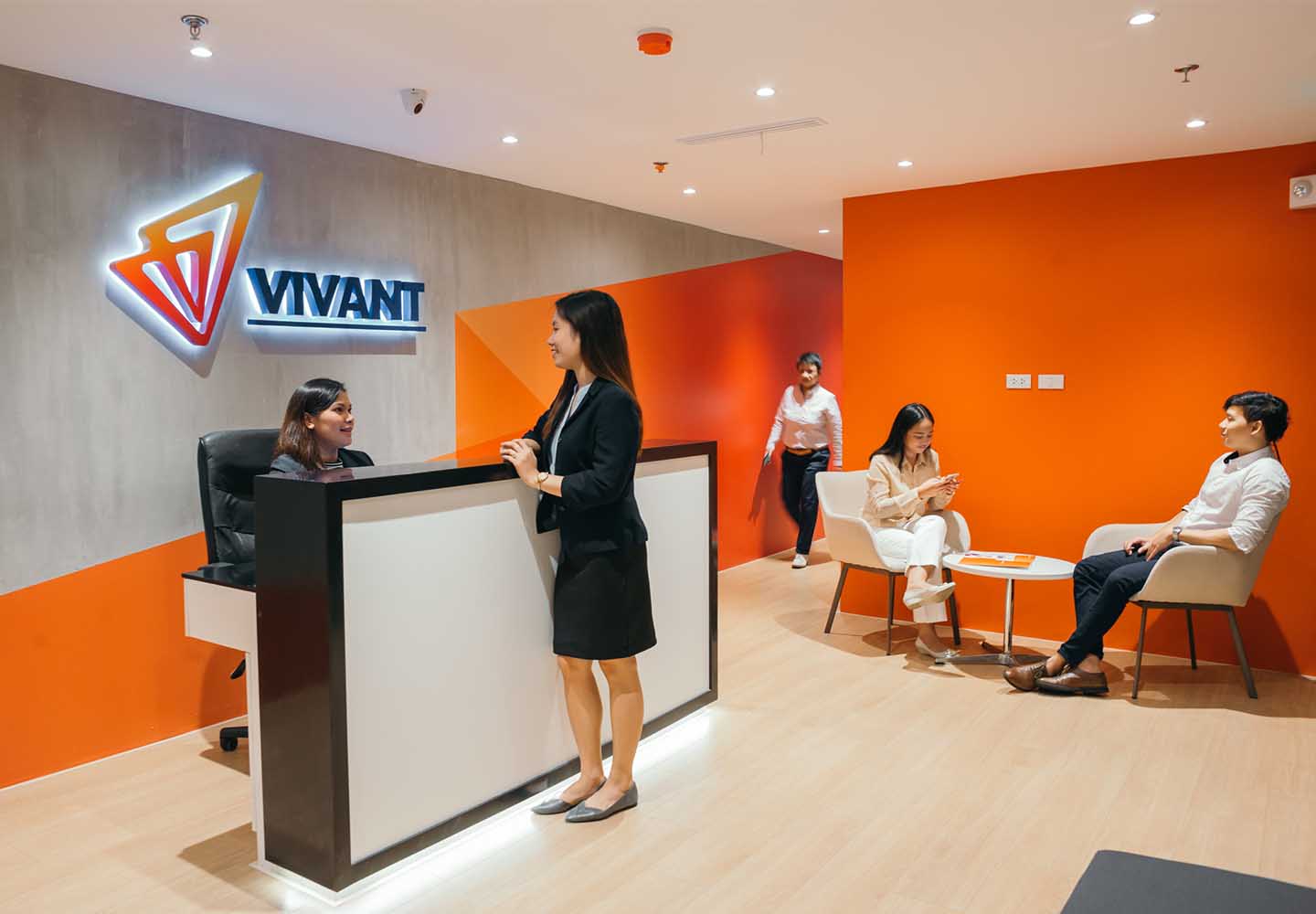 Brand Consultancy in Energy Industry. Vivant Reception